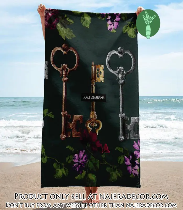 Dolce & gabbana beach towel luxury brand hot trending summer  bt00524 njr3013716